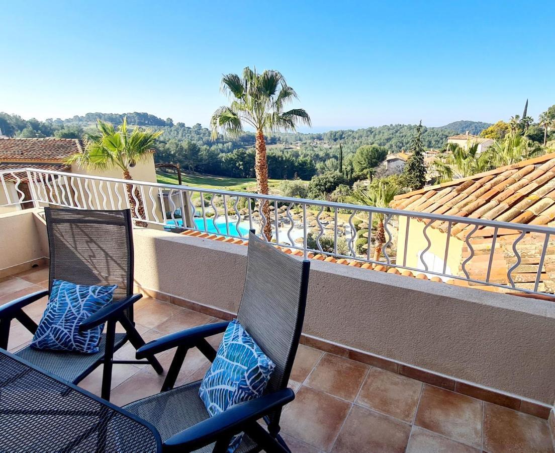Hameau Des Amandiers Vue Mer - Piscine, Golf Et Tennis Prive แซ็งต์-ซีร์-ซูร์-แมร์ ภายนอก รูปภาพ
